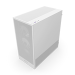 NZXT H5 Flow RGB Compact Mid-Tower ATX Case White