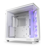 NZXT H6 Flow RGB Compact Dual-chamber ATX Case White