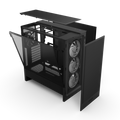 NZXT H5 Flow RGB Compact Mid-Tower ATX Case Black