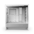 NZXT H5 Flow RGB Compact Mid-Tower ATX Case White