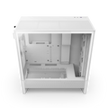NZXT H5 Flow RGB Compact Mid-Tower ATX Case White