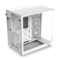 NZXT H6 Flow RGB Compact Dual-chamber ATX Case White