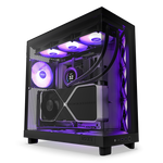 NZXT H6 Flow RGB Compact Dual-chamber ATX Case Black