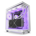 NZXT H6 Flow RGB Compact Dual-chamber ATX Case White
