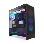 NZXT H7 Flow RGB Mid-Tower ATX Case Black