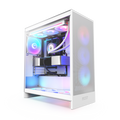NZXT H7 Flow RGB Mid-Tower ATX Case White