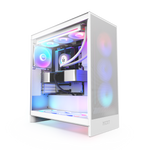 NZXT H7 Flow RGB Mid-Tower ATX Case White