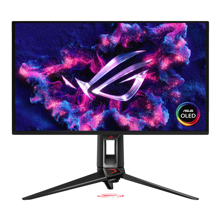 Asus ROG Swift PG27UCDM 27" QD-OLED Display, 4K UHD Resolution, 240Hz Refresh Rate, 0.03ms Gaming Monitor