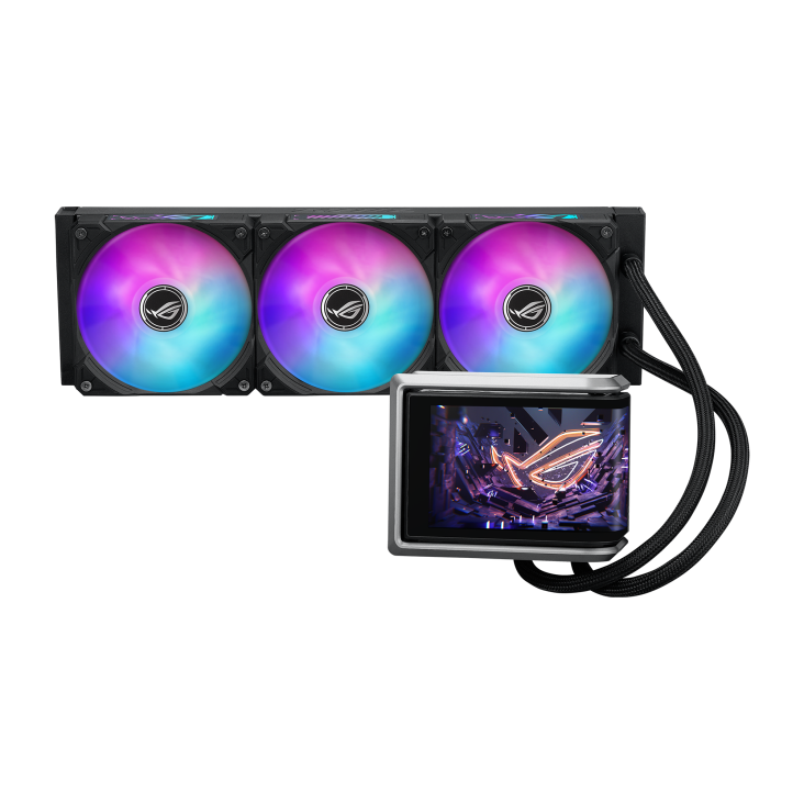 Asus ROG RYUO IV 360 ARGB AIO Liquid Cooler - Black