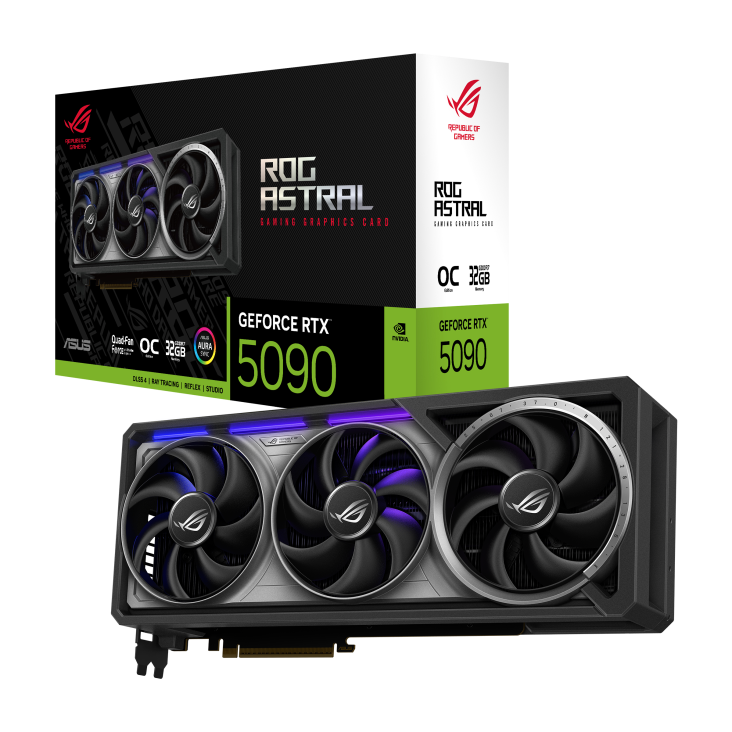 ASUS ROG Astral RTX 5090 32GB GDDR7 OC Gaming Graphics Card
