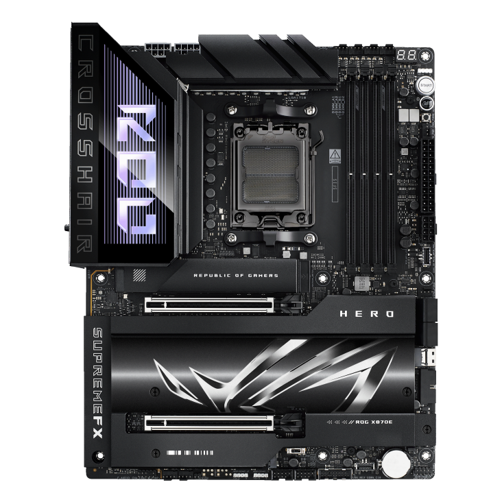 Asus ROG CROSSHAIR X870E HERO AM5 ATX PCIe 5.0 Motherboard