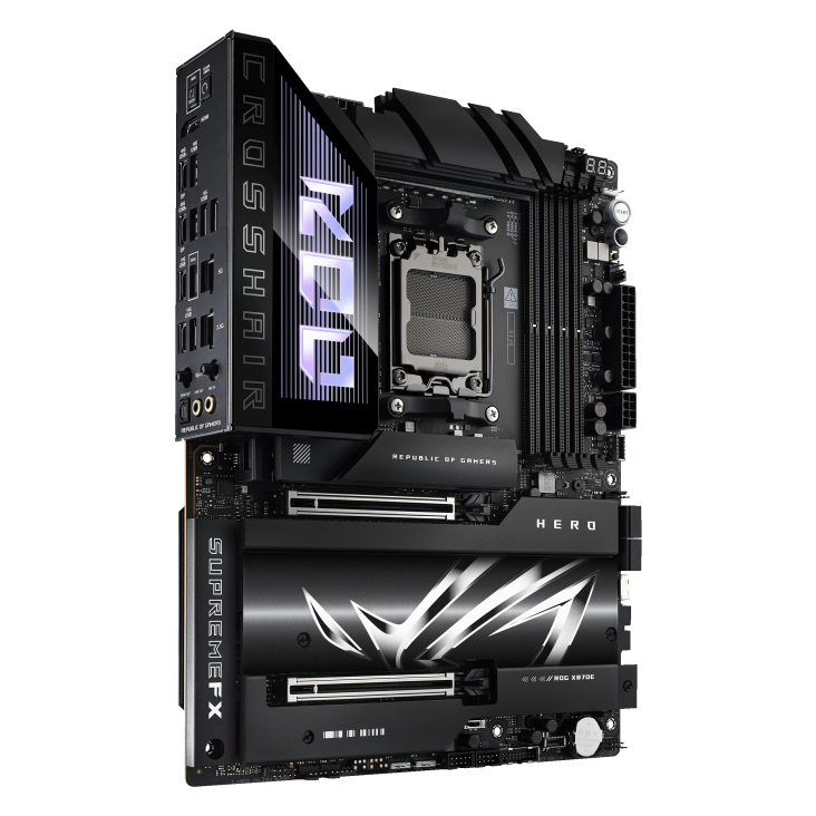 Asus ROG CROSSHAIR X870E HERO AM5 ATX PCIe 5.0 Motherboard