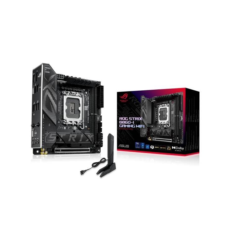 Asus ROG STRIX B860-I Gaming WiFi LGA1851 Mini-ITX Motherboard