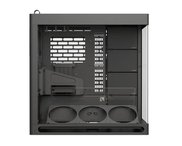 HAVN HS 420 VGPU Dual-Chamber Airflow Mid-Tower ATX Case Black