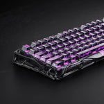 GravaStar Mercury V75 Lite 75% Hall Effect Magnetic Switch Gaming Keyboard - Transparent Black