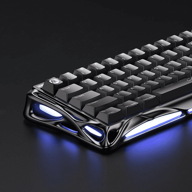 GravaStar Mercury V60Pro 60% Hall Effect Magnetic Switch Gaming Keyboard - GunMetal