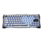 GravaStar Mercury V60Pro 60% Hall Effect Magnetic Switch Gaming Keyboard - Chrome Silver