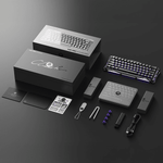 GravaStar Mercury V60Pro 60% Hall Effect Magnetic Switch Gaming Keyboard - GunMetal