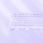 GravaStar Mercury V75 75% Hall Effect Magnetic Switch Gaming Keyboard - Lavender Purple