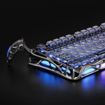 GravaStar Mercury K1 Pro 75% Wireless Mechanical Gaming Keyboard - cyberpunk