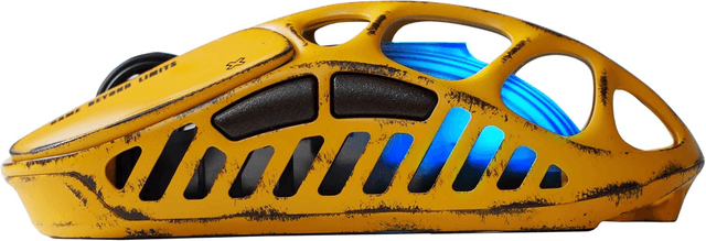 GravaStar Mercury X Wireless Gaming Mouse - Battle-Worn Yellow
