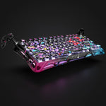 GravaStar Mercury V75 Pro 75% Hall Effect Magnetic Switch Gaming Keyboard - CyberPunk