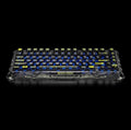 GravaStar Mercury K1 Lite 75% Wireless Mechanical Gaming Keyboard - Transparent Black