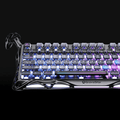 GravaStar Mercury K1 Pro 75% Wireless Mechanical Gaming Keyboard - cyberpunk