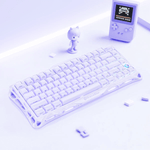 GravaStar Mercury V75 75% Hall Effect Magnetic Switch Gaming Keyboard - Lavender Purple