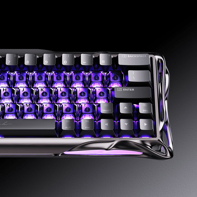 GravaStar Mercury V60Pro 60% Hall Effect Magnetic Switch Gaming Keyboard - GunMetal