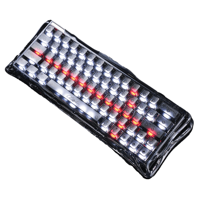 GravaStar Mercury V60 60% Hall Effect Magnetic Switch Gaming Keyboard - Onyx Crystal