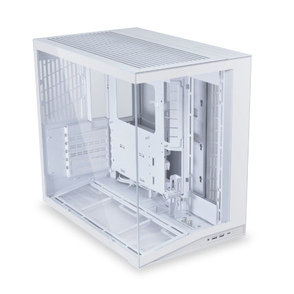 Lian Li O11 Dynamic Mini V2 Compact ATX Gaming PC Case – White