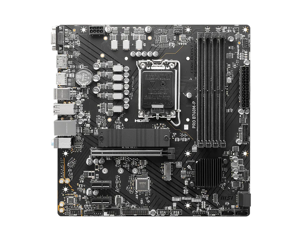 MSI PRO B760M-P LGA1700 Motherboard