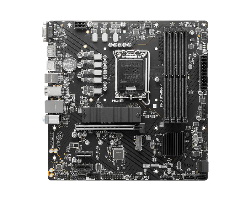 MSI PRO B760M-P LGA1700 Motherboard