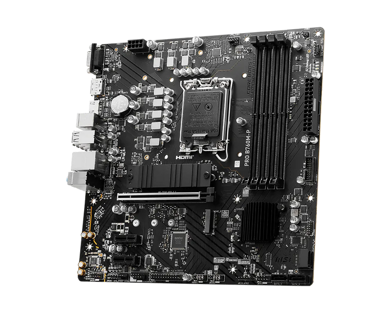 MSI PRO B760M-P LGA1700 Motherboard