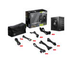 MSI MAG A850GL PCIE 5 80 Plus Gold Fully Modular Power Supply