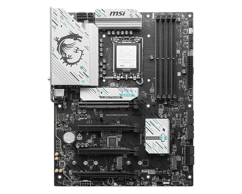 MSI B860 GAMING PLUS WIFI LGA1851 Motherboard