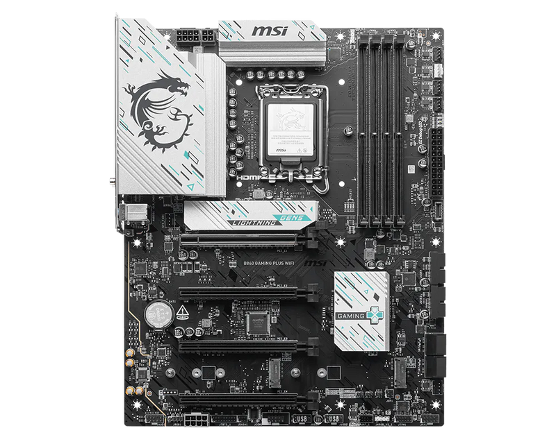 MSI B860 GAMING PLUS WIFI LGA1851 Motherboard