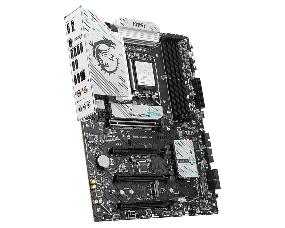 MSI B860 GAMING PLUS WIFI LGA1851 Motherboard