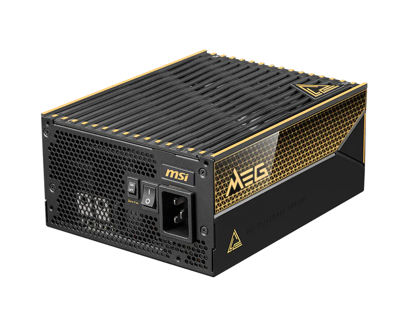 MSI MEG Ai1600T PCIe5 1600W 80PLUS Titanium ATX 3.1 Power Supply