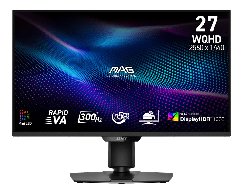 MSI MAG 274QPF X30MV 27 Inch, 2560 x 1440 (WQHD) 2K, 300Hz, 0.5ms Gaming Monitor