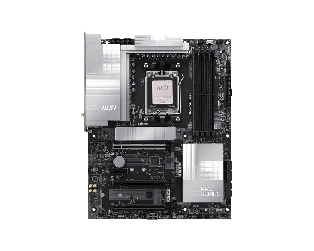 MSI PRO X870E-P WIFI AM5 Motherboard
