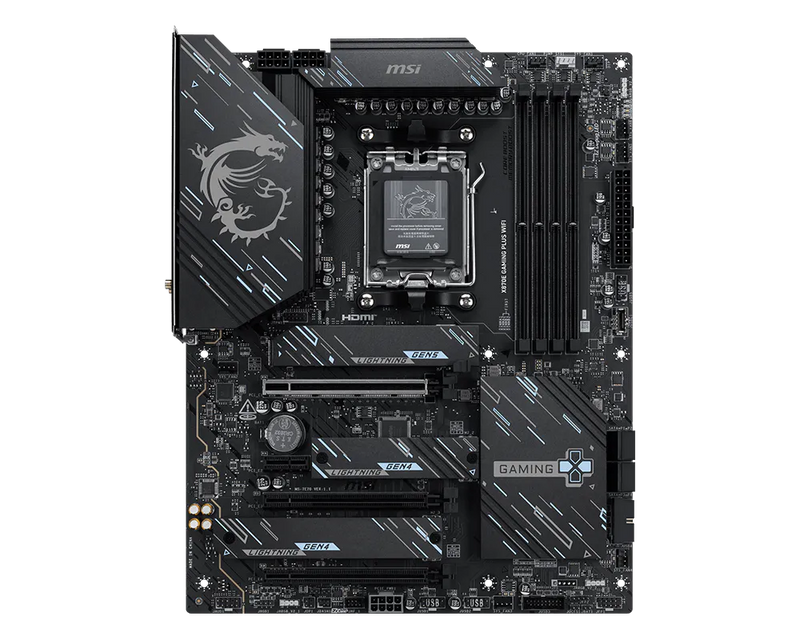 MSI X870E GAMING PLUS WIFI AM5 Motherboard
