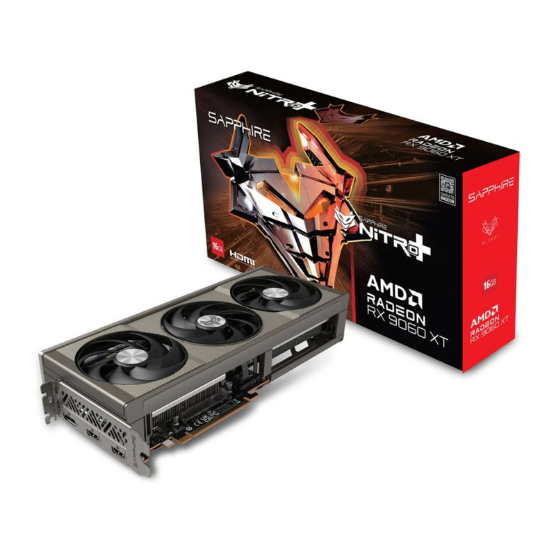 Sapphire NITRO+ AMD Radeon RX 9060 XT 16GB GDDR6 Graphics Card
