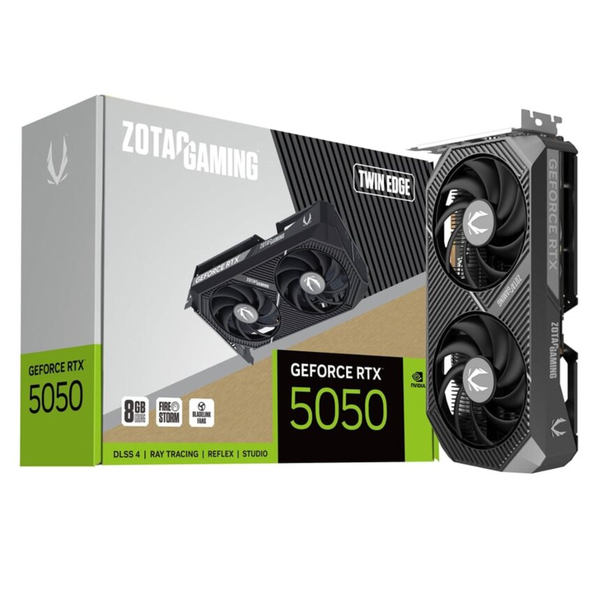 Zotac Gaming GeForce RTX 5050 Twin Edge 8GB Graphics Card