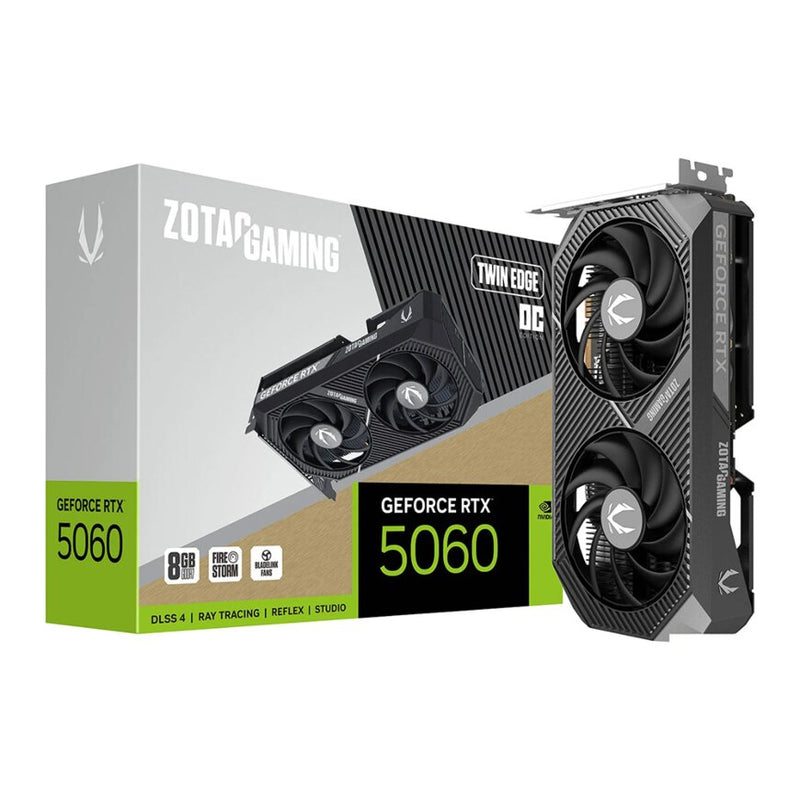 Zotac Gaming GeForce RTX 5060 Twin Edge OC 8GB Graphics Card