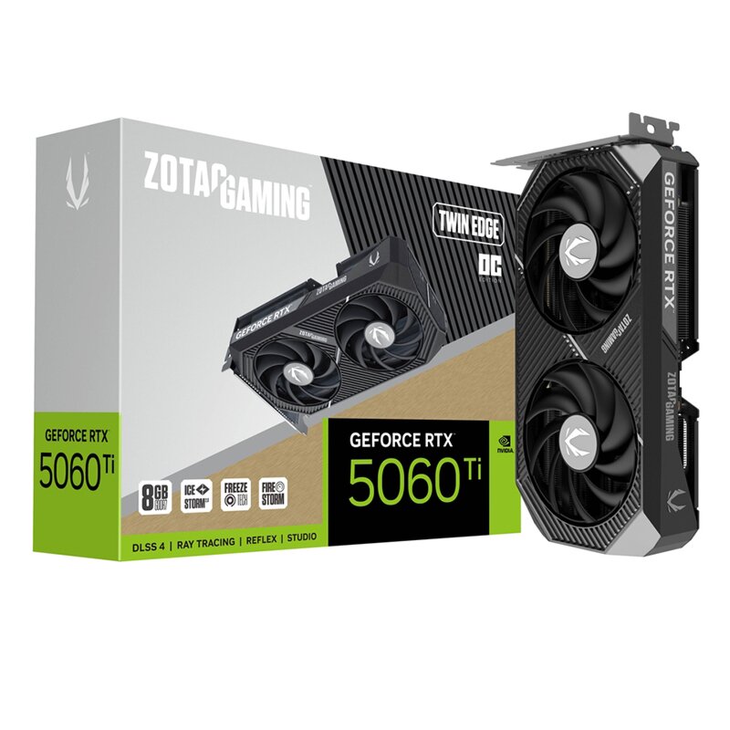 Zotac Gaming GeForce RTX 5060 Ti 8GB Twin Edge Graphics Card